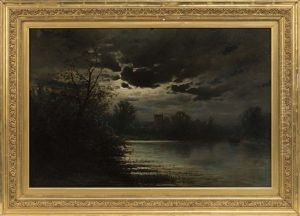 Nocturnal River View,