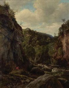 Landscape by Joseph Antonio Hekking