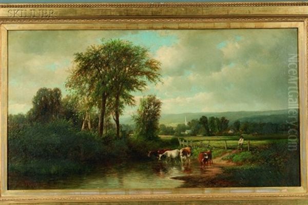 Cattle Watering - view 1