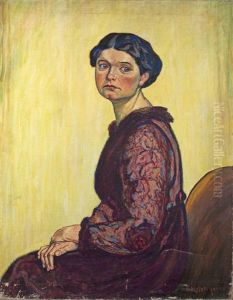 Portrait Meiner Frau by Alfred Hermann Helberger