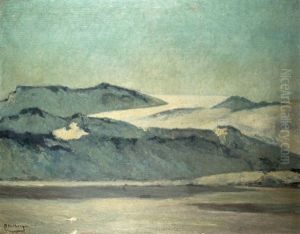 Norwegen Im Winter by Alfred Hermann Helberger