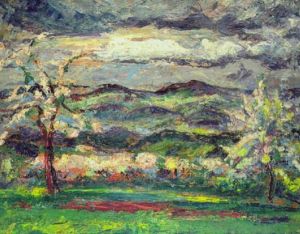 Durchbrechende Sonne