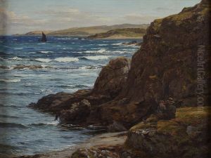 In A Rocky Cove by John James Bannatyne