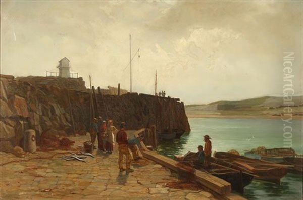 Bringing In The Day's Catch - view 1
