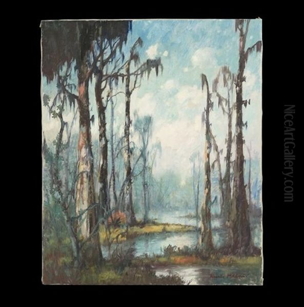 Louisiana Bayou Landscape - view 1