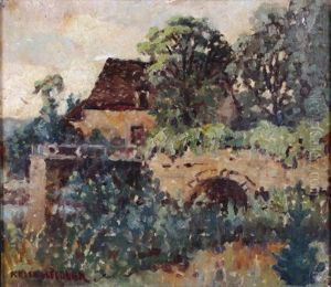 The Old Bridge Down South by Knute Heldner