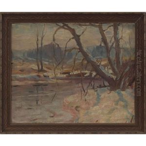 Winter Landscape by Knute Heldner