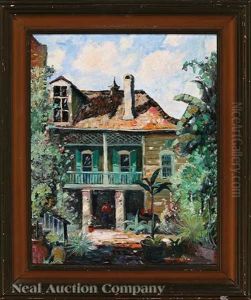 Madame John's Legacy, From The Courtyard