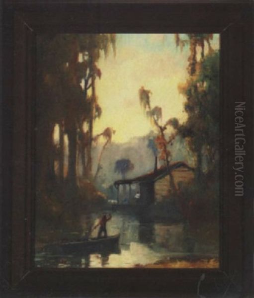 Sunset Louisiana - view 1
