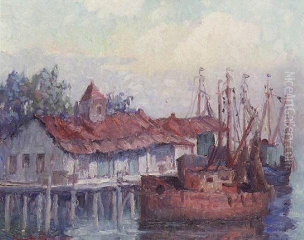 Boathouses, Lake Pontchartrain - view 1