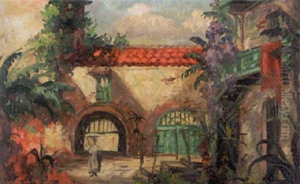 French Quarter Courtyard - view 1