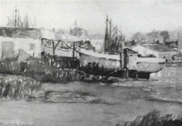 Shrimp Boats, St. Augustine, Florida - view 1