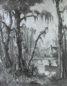 Fisherman In Bayou