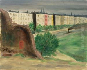 Berliner Stadtlandschaft by Werner Heldt