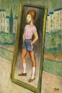 Knabenbildnis by Werner Heldt