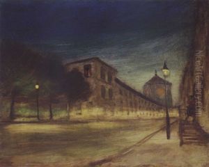 Nachtliches Strassenbild by Werner Heldt