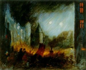 Revolutionsszene by Werner Heldt