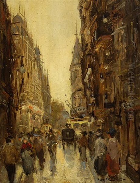 View Of A Shopping Street - view 1