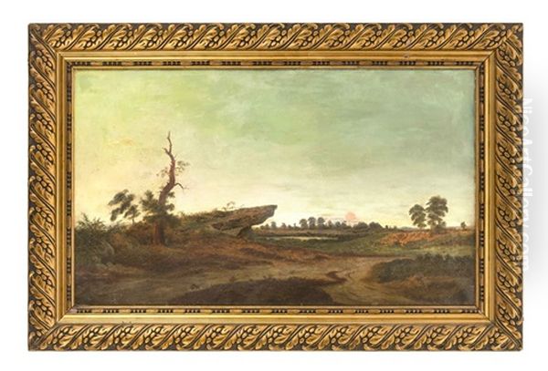 Landschaft Mit Baum Und Hunengrab - view 1