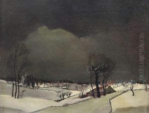 The Fields Of Winter (2 Works) by Gustave Helinck