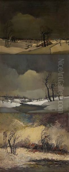 Paysages Enneiges (3 Works) - view 1