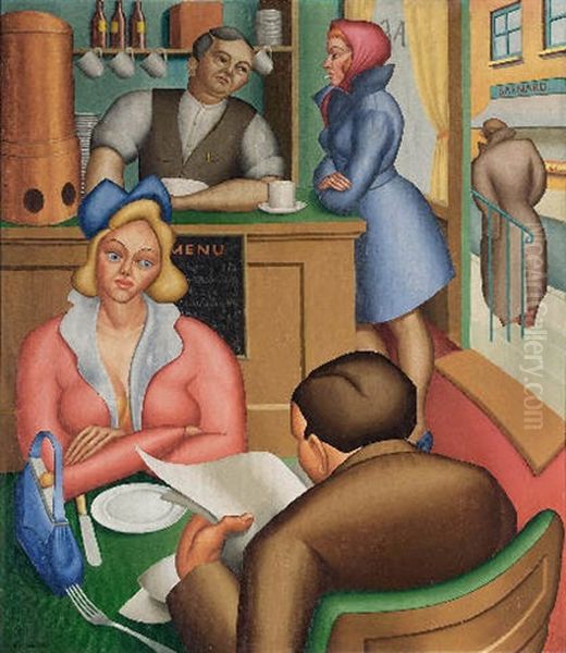 Cafe Scene - view 1