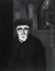 Portrait Of A Man by Johan Van Hell