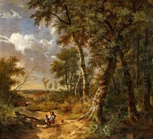 Auf Dem Waldweg by Pierre-Jean Hellemans