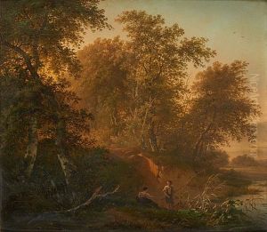 Les Pecheurs by Pierre-Jean Hellemans