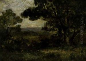 Untitled (pastoral Landscape) by Edward Mitchell Bannister