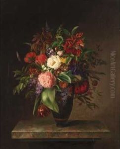 Blomster I Gresk Vase
