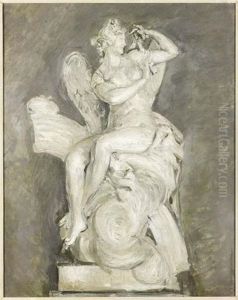 Iris, Messenger Of The Gods by Paul Cesar Helleu