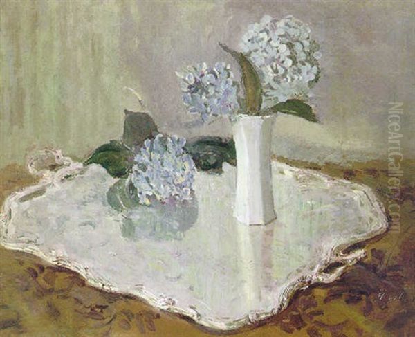 Still Life With Hydrangeas - view 1