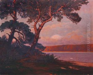 Markischer See Im Abendrot by Rudolf Hellgrewe