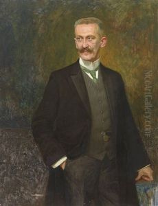 Dreiviertelportrait Des Geheimrats Jungel