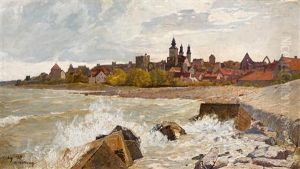 Ansicht Von Wisby