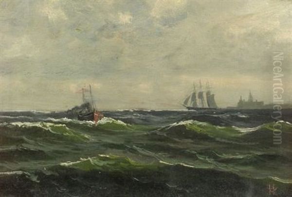 Sailing Off The Coast - view 1