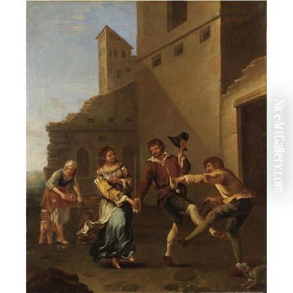 Contadini Che Danzano - view 1