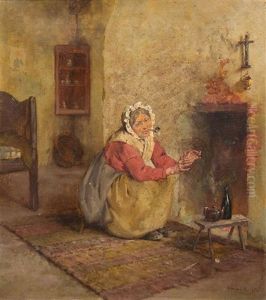 Warming Fire, 1875 Warming Fire, 1875