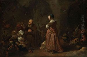 La Tentation De Saint Antoine by Matheus van Helmont