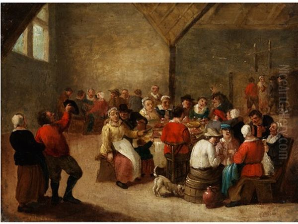 Bauerngesellschaft Beim Festschmaus - view 1