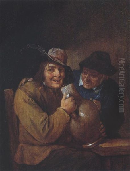 Ein Bauer Mit Grosem Tonkrug - view 1