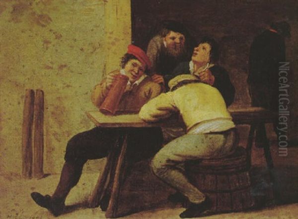 Zechende Bauern Im Wirtshaus - view 1
