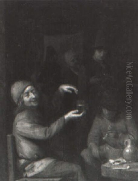 Man Drinking Beer - view 1