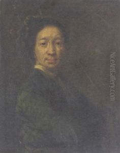Portrait Of The Artist In A Green Coat