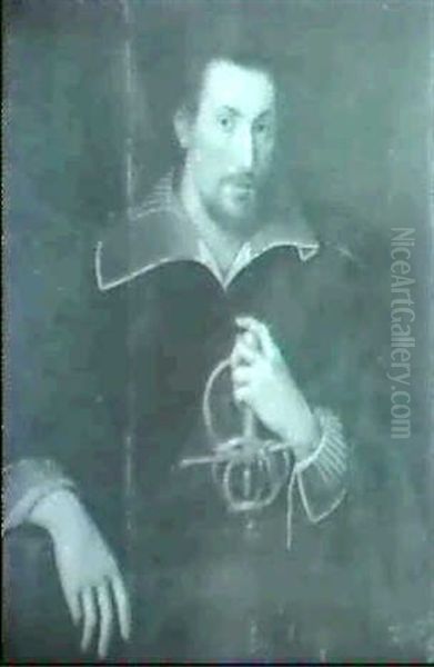 Portrait De Gentilhomme A L'epee - view 1