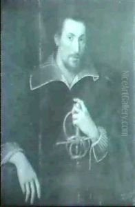 Portrait De Gentilhomme A L'epee