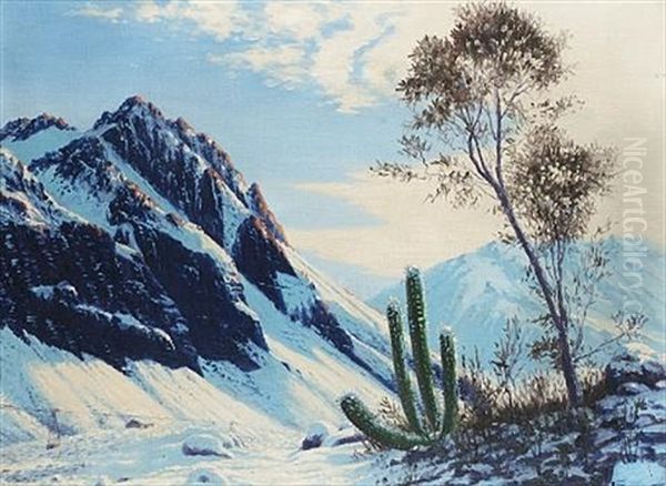 Amongst The Snows Of The Andes - view 1