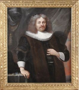 Bildnis Eines Vornehmen Herren by Bartholomeus Van Der Helst