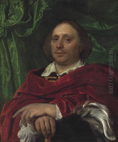 Portrait Of A Gentleman, Half Length - view 1